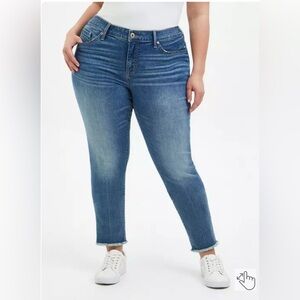 Torrid Boyfriend Straight Mid-Rise Jean